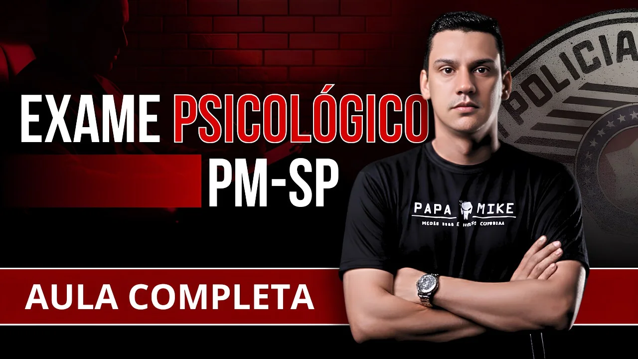 Exame psicológico da PM-SP: como funcionam os três dias de avaliação