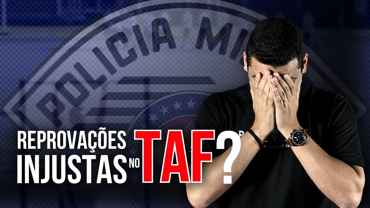 Por que repetições podem não ser contadas no TAF da PM-SP?