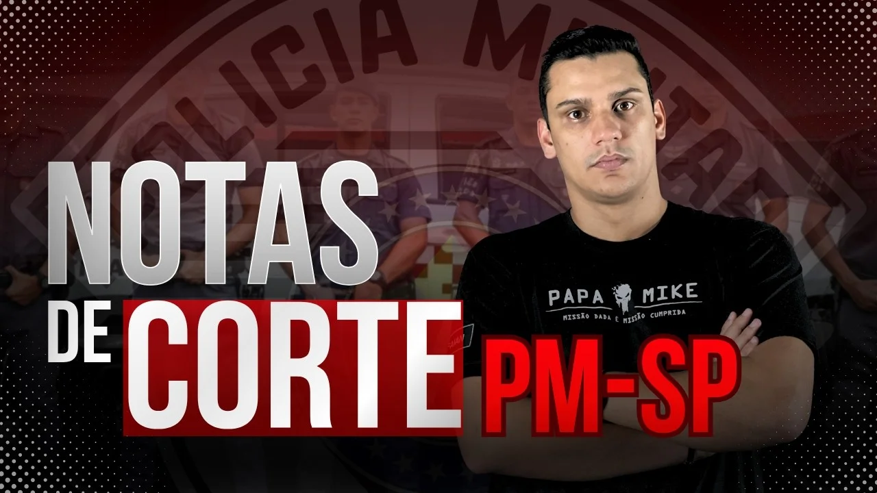 Nota de corte da PM-SP: por que acertar 30 questões é o verdadeiro desafio