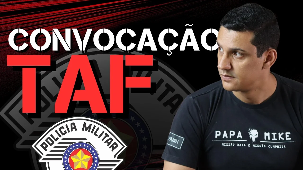 Convocação do TAF da PM-SP 2026: como conferir turma, datas e grupo do psicológico