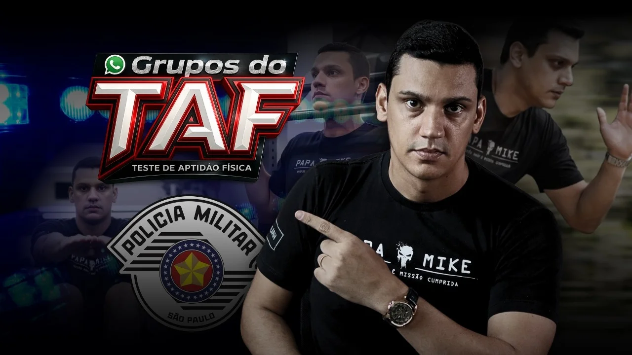 Como entrar no grupo de WhatsApp da sua turma do TAF da PM-SP