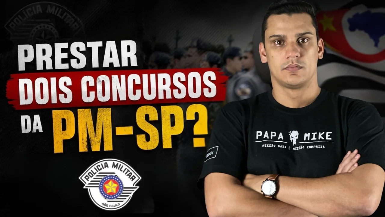 Posso prestar dois concursos da PM-SP ao mesmo tempo?