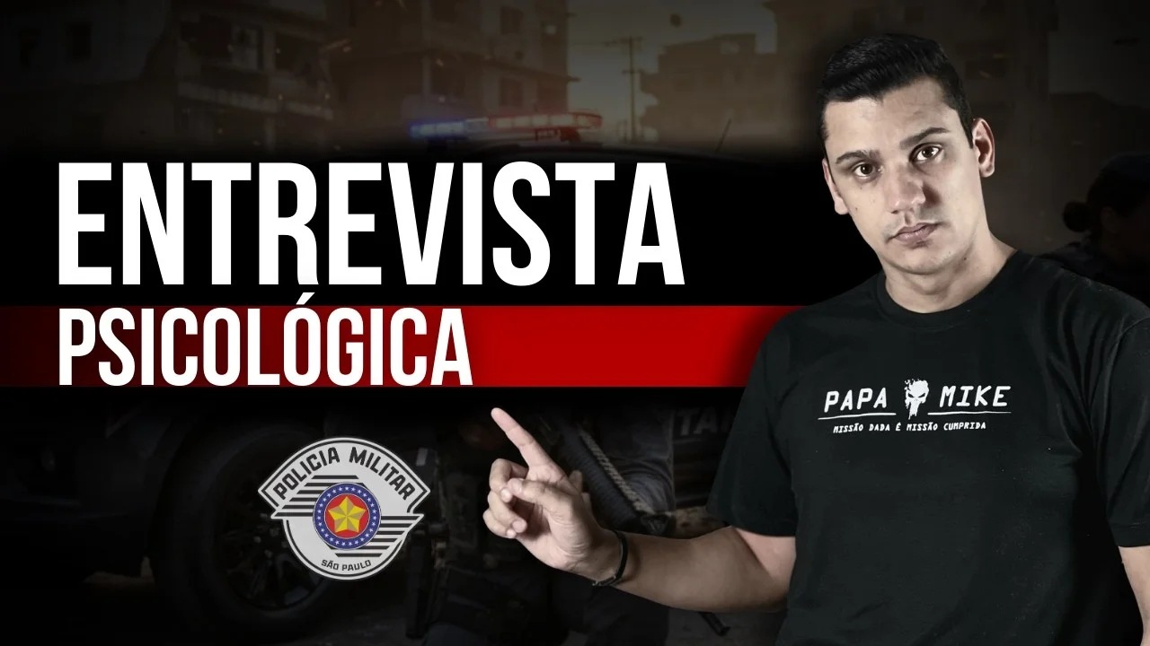 3 perguntas perigosas na entrevista psicológica da PM-SP